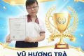 Em Vũ Hương Trà, Lớp 2A2 Trường Tiểu học Nguyễn Thị Minh Khai, đạt giải Nhì toàn quốc kì thi Olympic tiếng Anh trên Internet IOE cấp trường